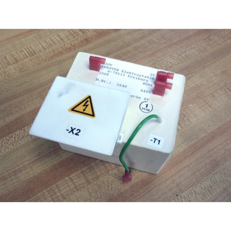 Kersten Elektrostatik 1640 Base New No Box Mara Industrial