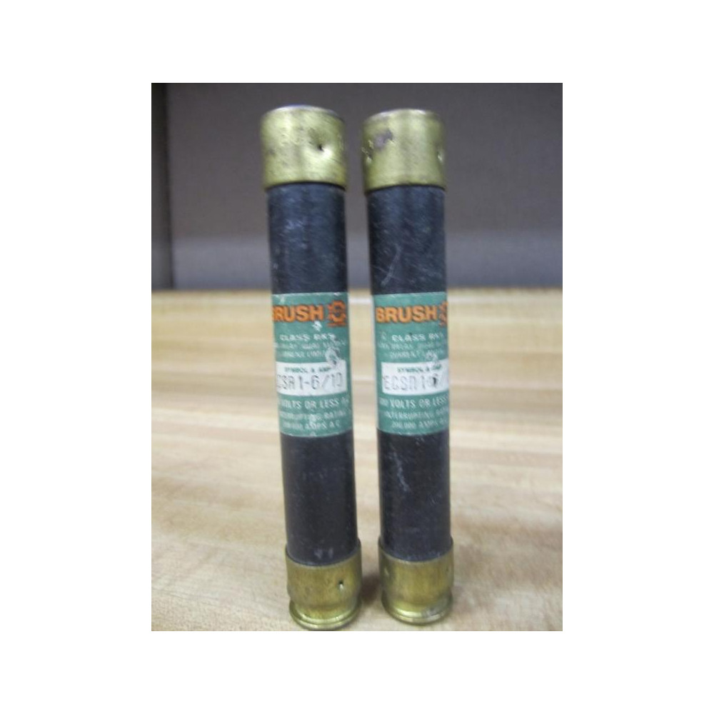 Brush ECSR 1-610 Fuse ECSR1610 (Pack of 2) - Used