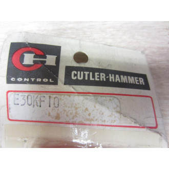 Cutler Hammer E30-KF10 Eaton Push Button Lens E30KF10 Blank (Pack of 3)