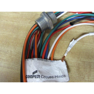 Cooper Crouse-Hinds 5000120-297 General Purpose Wire Device 6 Wire Code - Used