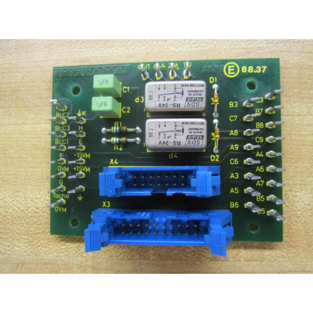 Indramat 109-0645-4B01-01 Circuit Board 10906454B0101 ANP 8 - Used