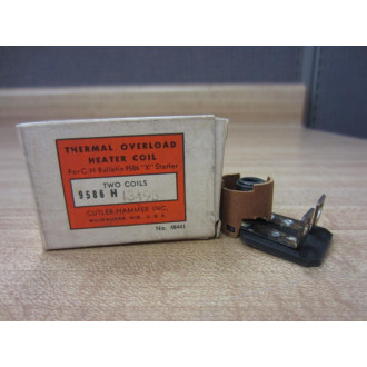 Cutler Hammer 9586H1349B Eaton Overload Relay Heater Element (Pack of 2)