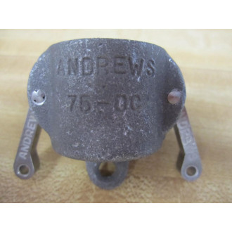 Andrews 75-DC-AL Dust Cap 75DCAL (Pack of 3) - New No Box