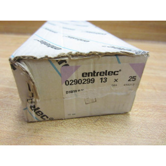 Entrelec D1010.P.2L Terminal Block 0290299 (Pack of 25)