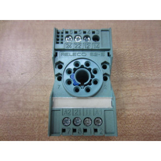 Releco S2-B Relay Socket S2B - Used