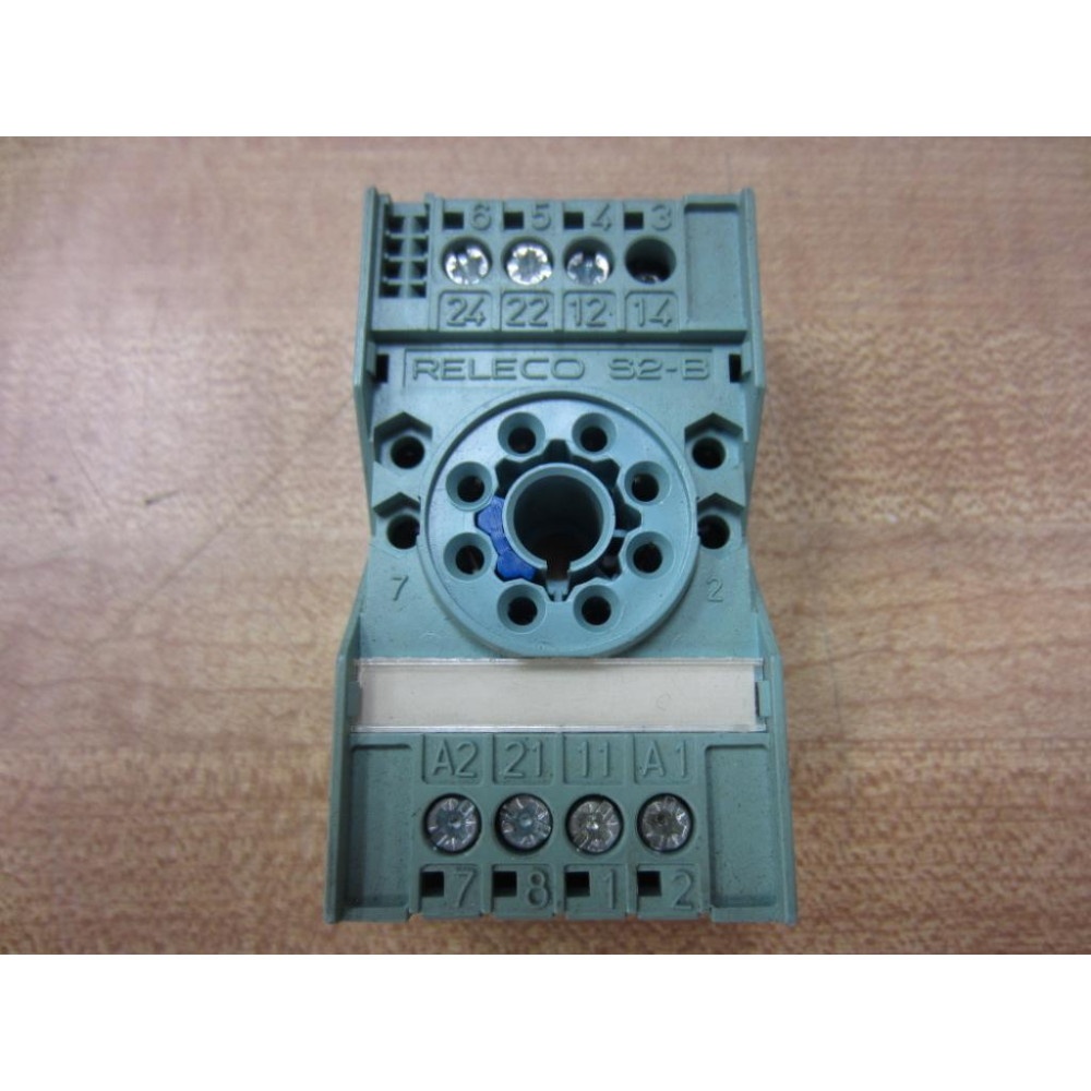 Releco S2-B Relay Socket S2B - Used