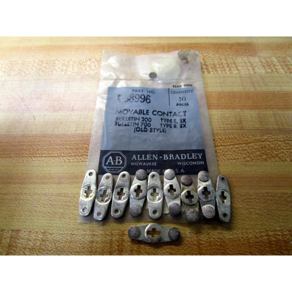 Allen Bradley X-68996 Movable Contact X68996 (Pack of 10)