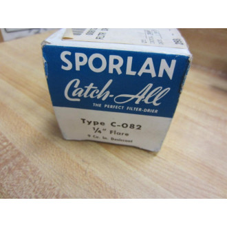 Sporlan C-082 Catch-All Filter 14" SAE Flare C082