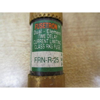 Buss FRN-R-25 Bussmann Fuse Cross Ref 1A697 Tested (Pack of 9) - Used