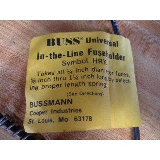 Bussmann HRK Buss Fuse Holder (Pack of 2) - New No Box