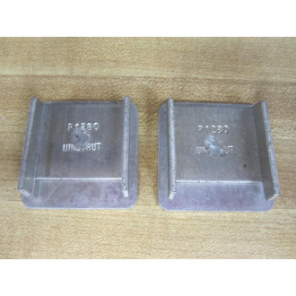 Unitrut P1280 End Cap 158 (Pack of 2) - New No Box