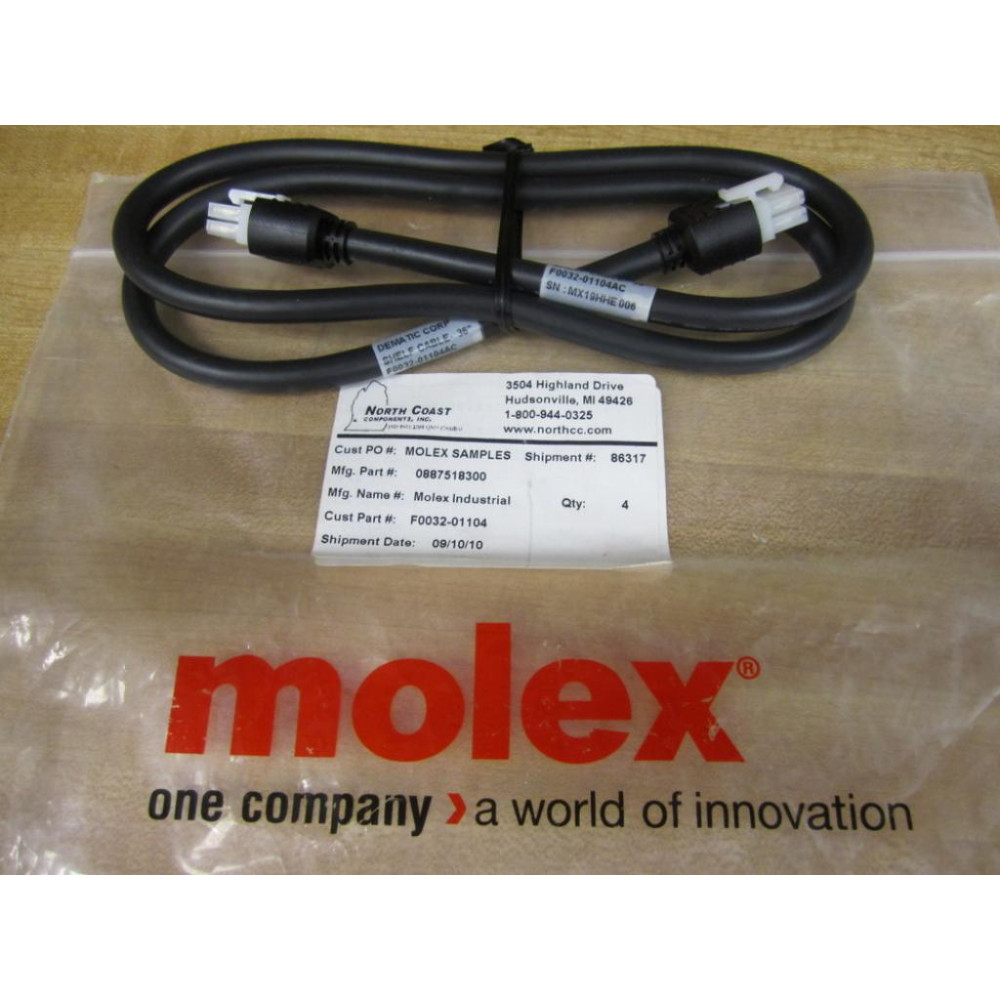 Molex 088751-8300 Shelf Cable 0887518300