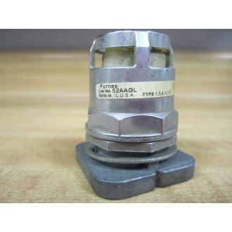 Furnas 52A-AGL Push Button 52AAGL White - Used