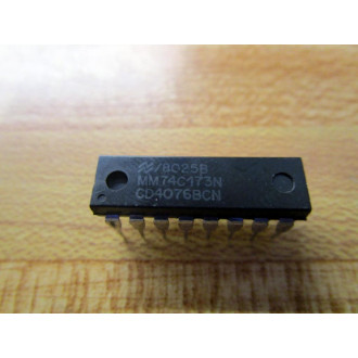 National Semiconductor MM74C173N Integrated Circuit CD40768CN (Pack of 3) - New No Box