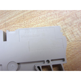 Weidmuller ZDU 2.54AN Block ZDU254AN 1683490000 (Pack of 16) - New No Box