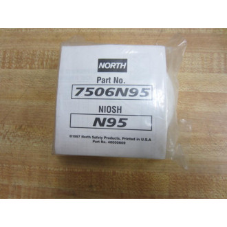 North 7506N95 Part N95 (Pack of 10)