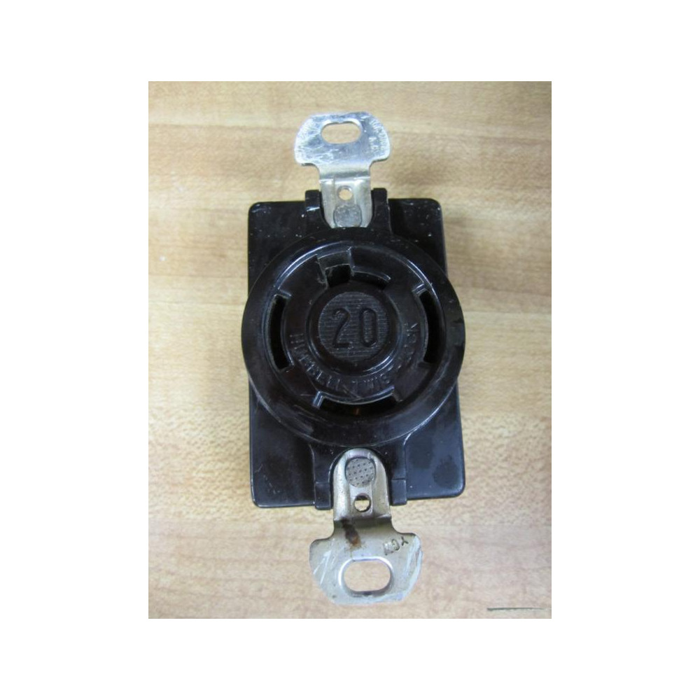 Hubbell HBL7210B Twist Lock Receptacle L220 - Used