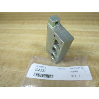Numatics 104-237 End Plate MK3