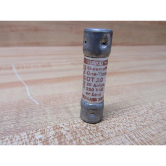 Gould Shawmut Ferraz Mersen OT-30 Tri-Onic Fuse 0T30 (Pack of 12) - New No Box