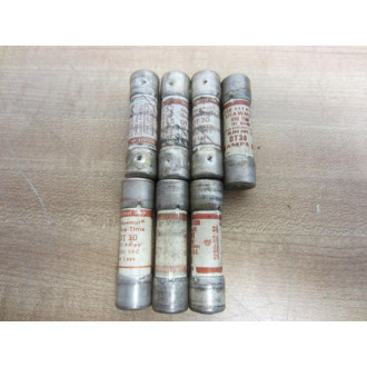 Gould Shawmut Ferraz Mersen OT-30 Tri-Onic Fuse 0T30 (Pack of 7) - Used