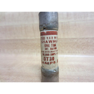 Gould Shawmut Ferraz Mersen OT-30 Tri-Onic Fuse 0T30 (Pack of 7) - Used