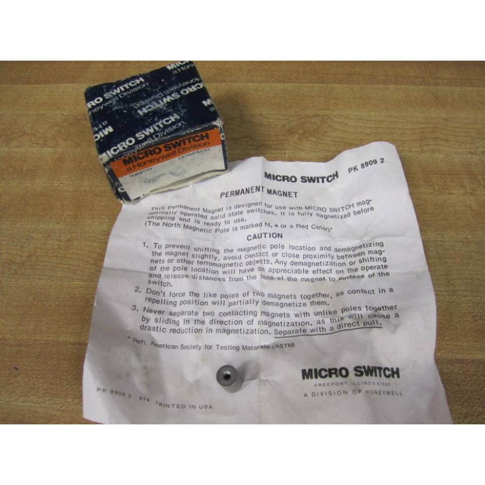Micro Switch 101MG7 Permanent Magnet 101MG7