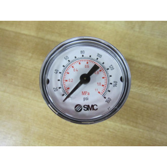 SMC K40-MP1.0-N01MS Pressure Gauge 111.12 1.5" (Pack of 2)