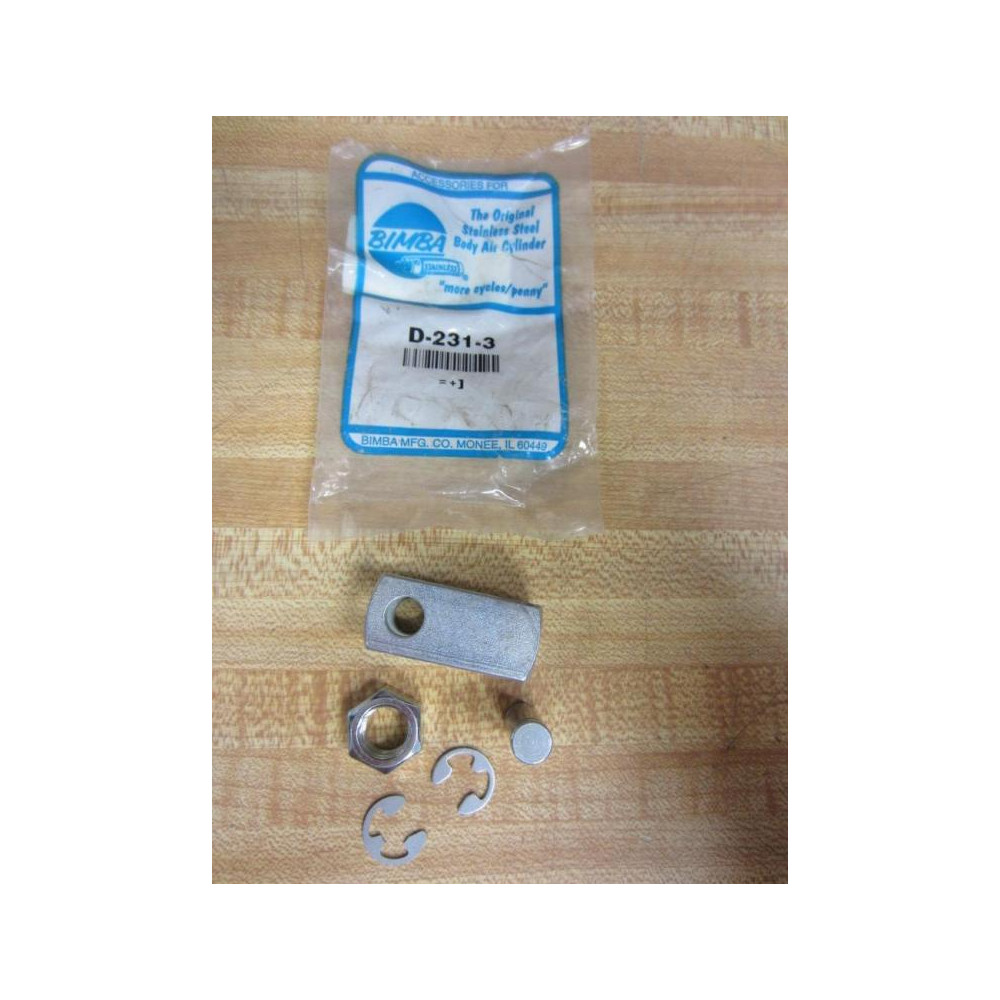 Bimba D-231-3 Rod Clevis For Piston D2313