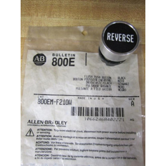 Allen Bradley 800EM-F210W Push Button Reverse 800EMF210W