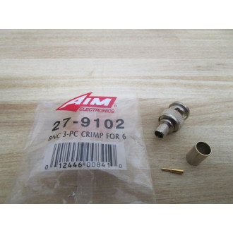AIM Electronics 27-9102 Connector (Pack of 6)