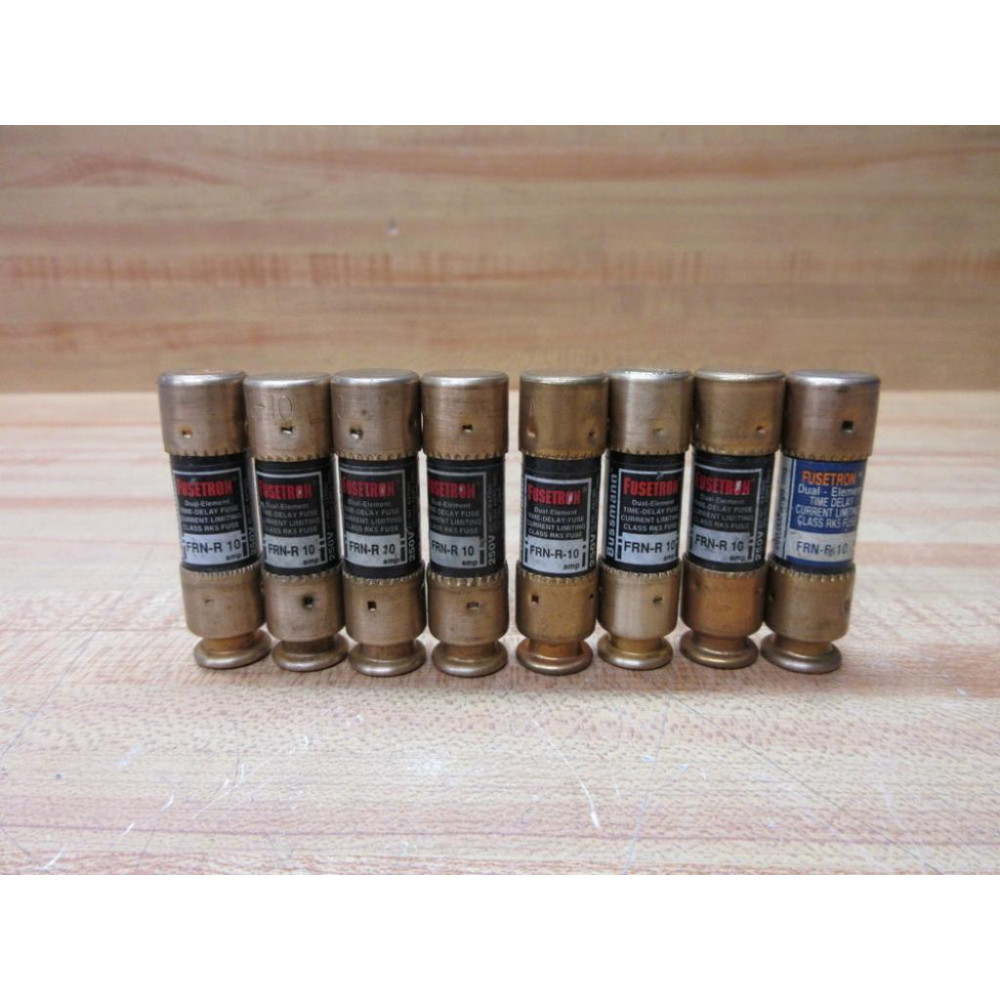 Buss FRN-R-10 Bussmann Fuse Cross Ref 1A693 (Pack of 8) - New No Box