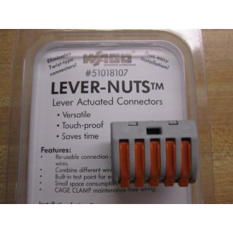 Wago 51018107 5-Wire Lever Nut