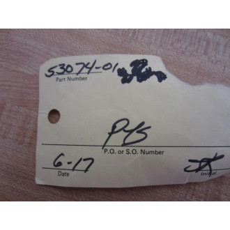 Norgren 53074-01 Spring Compression - New No Box