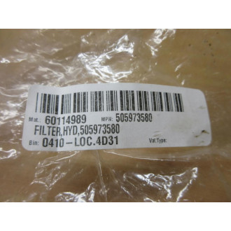 505973580 Hydraulic Filter - New No Box