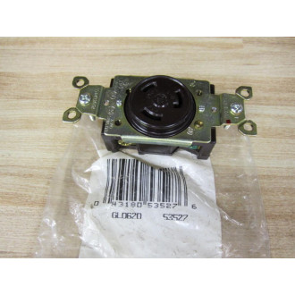 General Electric GL0620 Single Locking Receptacle NEMA L-6 (Pack of 2)