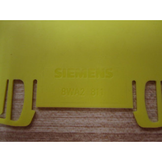 Siemens 8WA2-811 Terminal Barrier 8WA2811 (Pack of 17) - New No Box