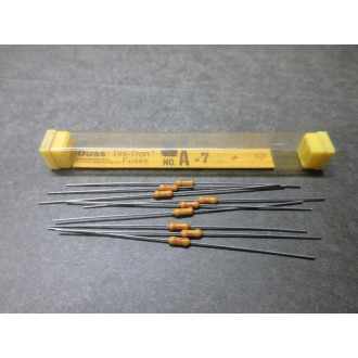 Buss A-7 Bussmann Resistor Fuse A7 (Pack of 9)