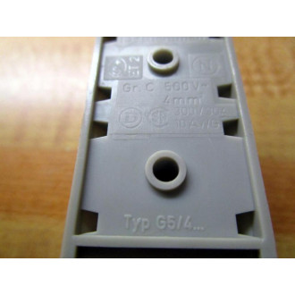 Phoenix Contact TYP G54 Terminal Block TYPG54 - Used