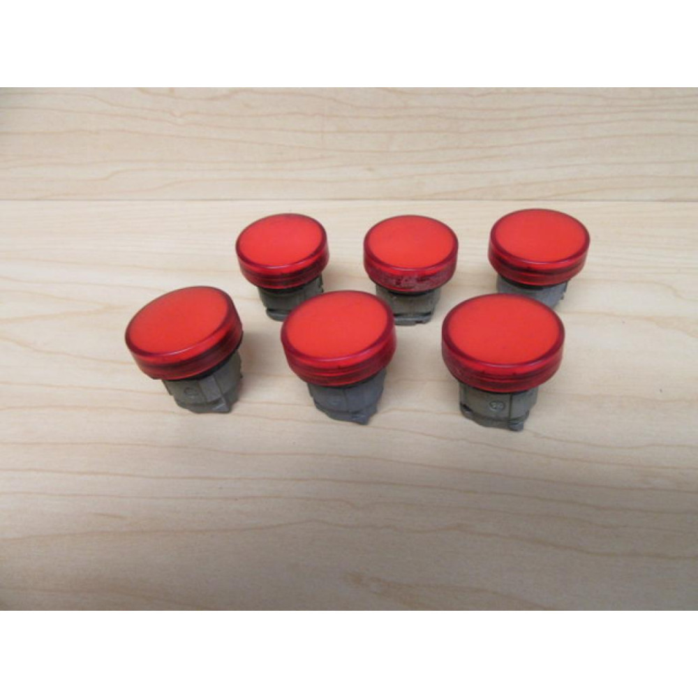 Telemecanique ZB4BV043 Pilot Light 35415 (Pack of 6) - Used