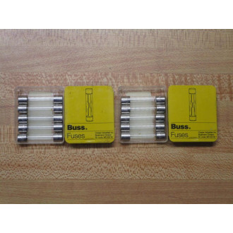 Buss AGC-2-12 Bussmann Fuse Cross Ref 4XH43 Jagged Wire (Pack of 10)