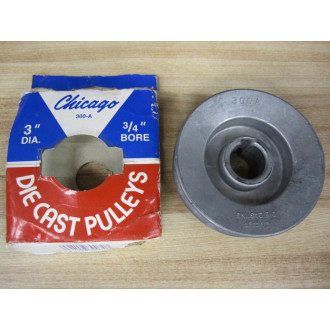 Chicago Die Casting 300-A Die Cast Pulley 300A
