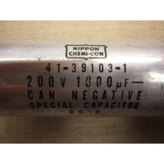Nippon Chemi-Con 41-39103-1 Capacitor - Used