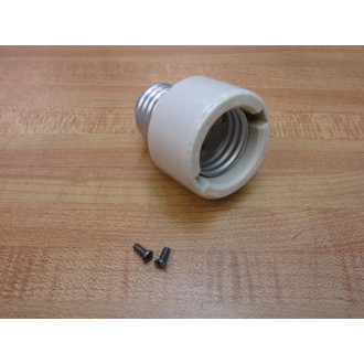 Leviton 001-02005 Glazed Porcelain Lamp Holder  00102005 (Pack of 3)