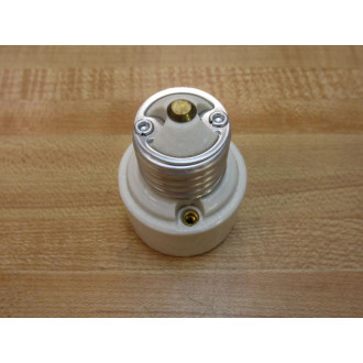 Leviton 001-02005 Glazed Porcelain Lamp Holder  00102005 (Pack of 3)