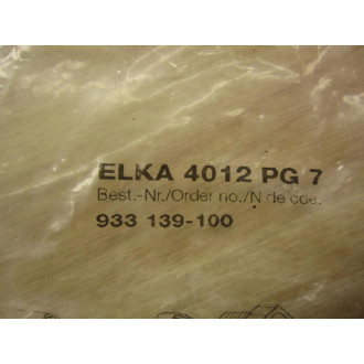 Hirschmann ELKA-4012-PG-7 Cable Socket Connector 933 139-100
