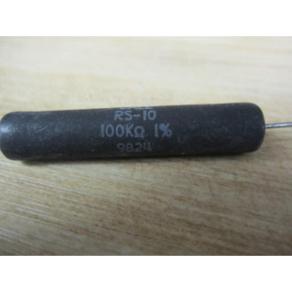 Dale RS-10 Resistor RS10 100KΩ1% (Pack of 4) - New No Box