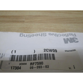 3M 2CW09 Reflective Sheeting 2CW09 - New No Box