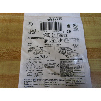 Telemecanique ZBY9330 Emergency Stop (Pack of 2)