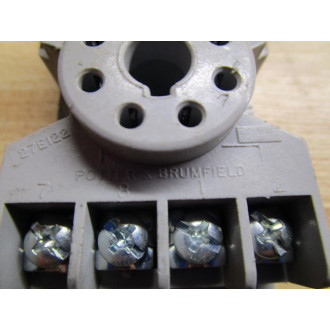 Potter & Brumfield 27E122 Relay Socket - Used