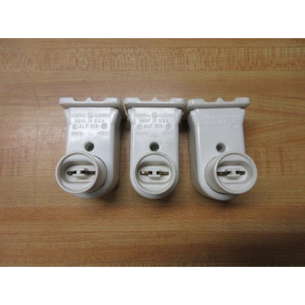 General Electric ALF 814-B GE Lamp Holder ALF814B (Pack of 3) - New No Box